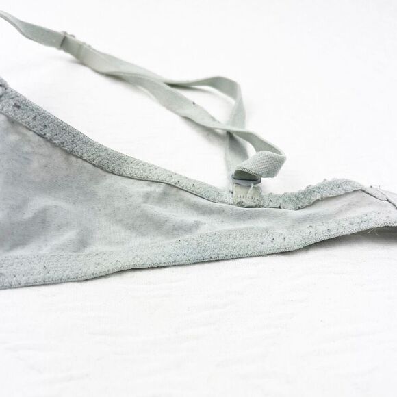BUY 1 GET 1 FREE Victorias Secret 34b gray lined demi preowned with use - Picture 6 of 10